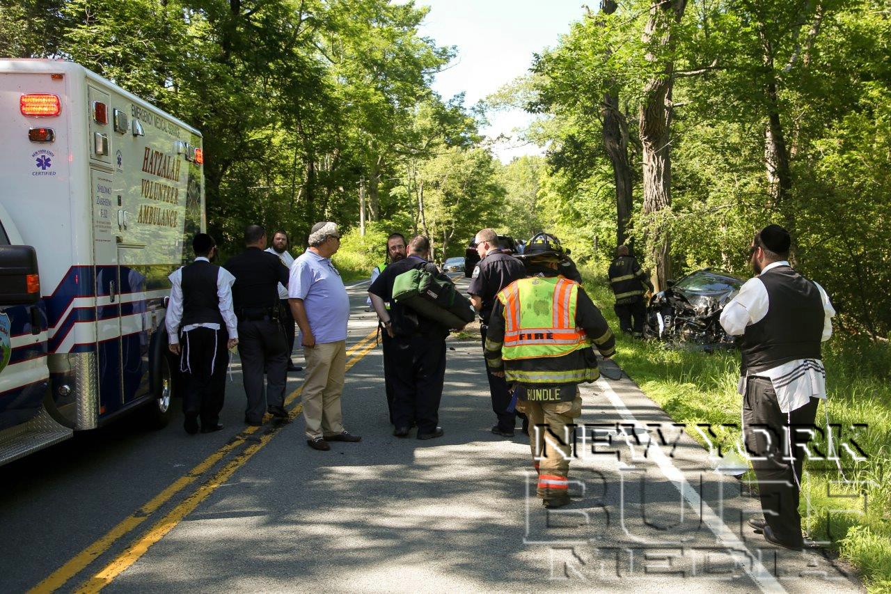 New York Buff Media Two Car Accident On Anawana Lake Rd In Monticello