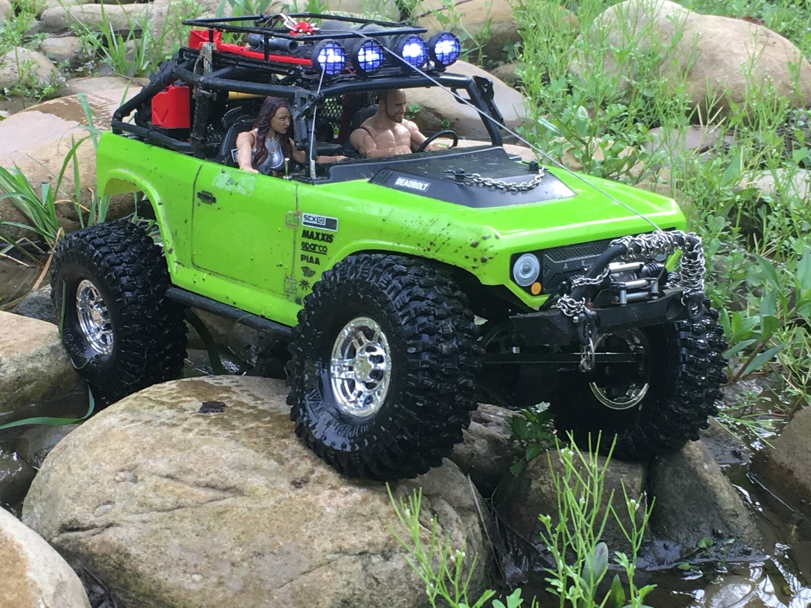 My SCX10 Deadbolt mods and upgrades