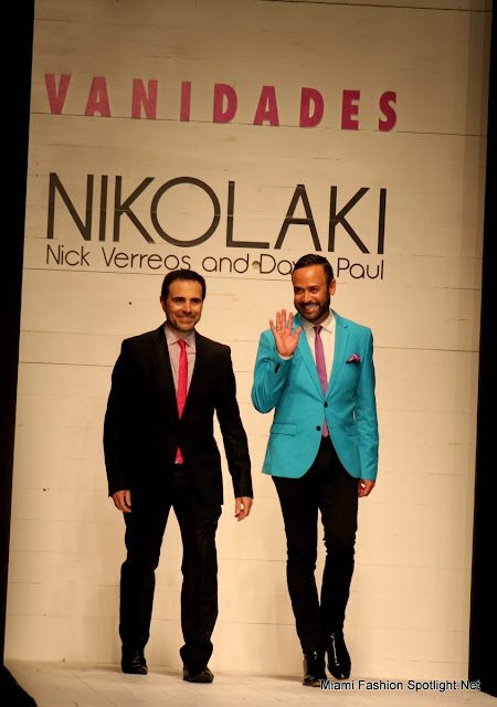 David Paul & Nick Verreos at Funkshion Fashion Week Miami Beach