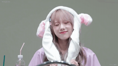 토끼모자 쓴 우주소녀.jpgif | 인스티즈