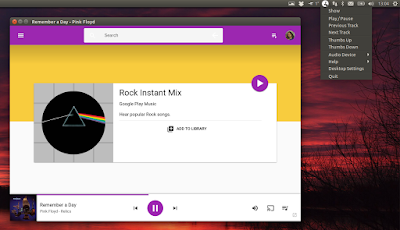 google play music desktop player reset styles