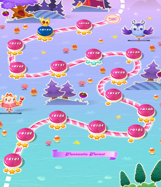 Candy Crush Saga level 10131-10145 Candy Crush Saga level 10131-10145