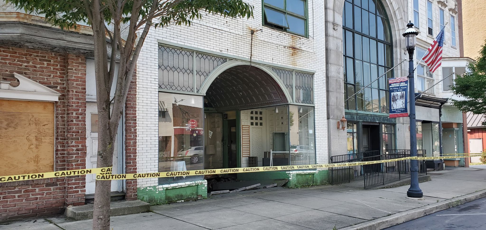 Borough and Fire Officials Respond to Structural Collapse Overnight in