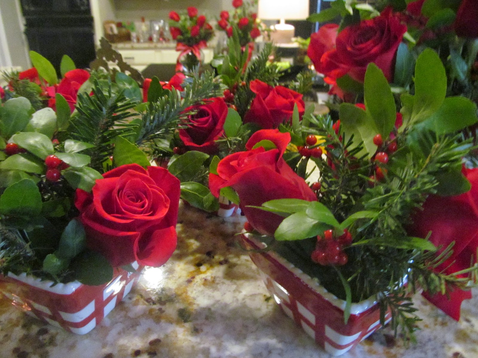 My Heart with Pleasure Fills: Red roses too...