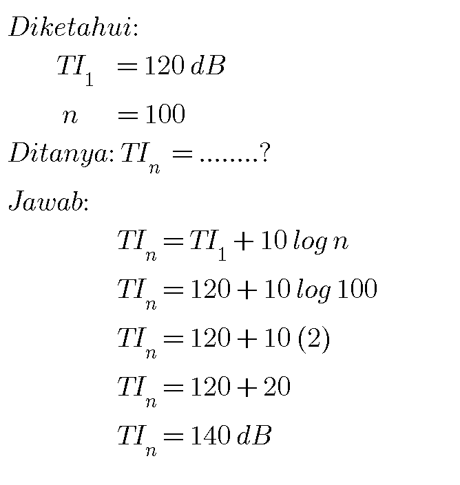 Siswa Tekun Belajar Intensitas Bunyi Dan Taraf Intensitas Bunyi Fisika