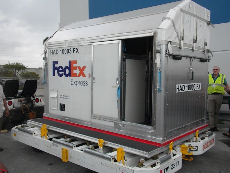 The Zoo Review Flying FedEx