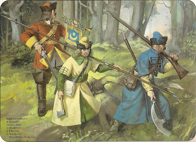 Пехота и драгуны Великого княжества Литовского