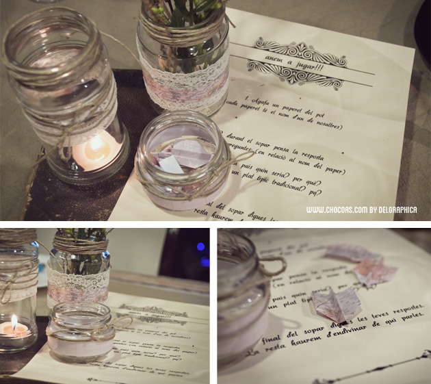 cena viajera - juego de mesa