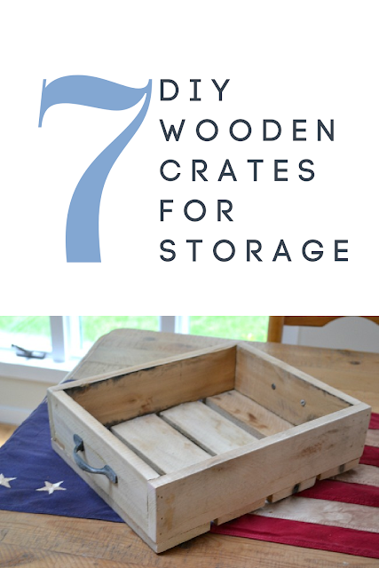 Wooden Crate Ideas to Build for Storage and Organization