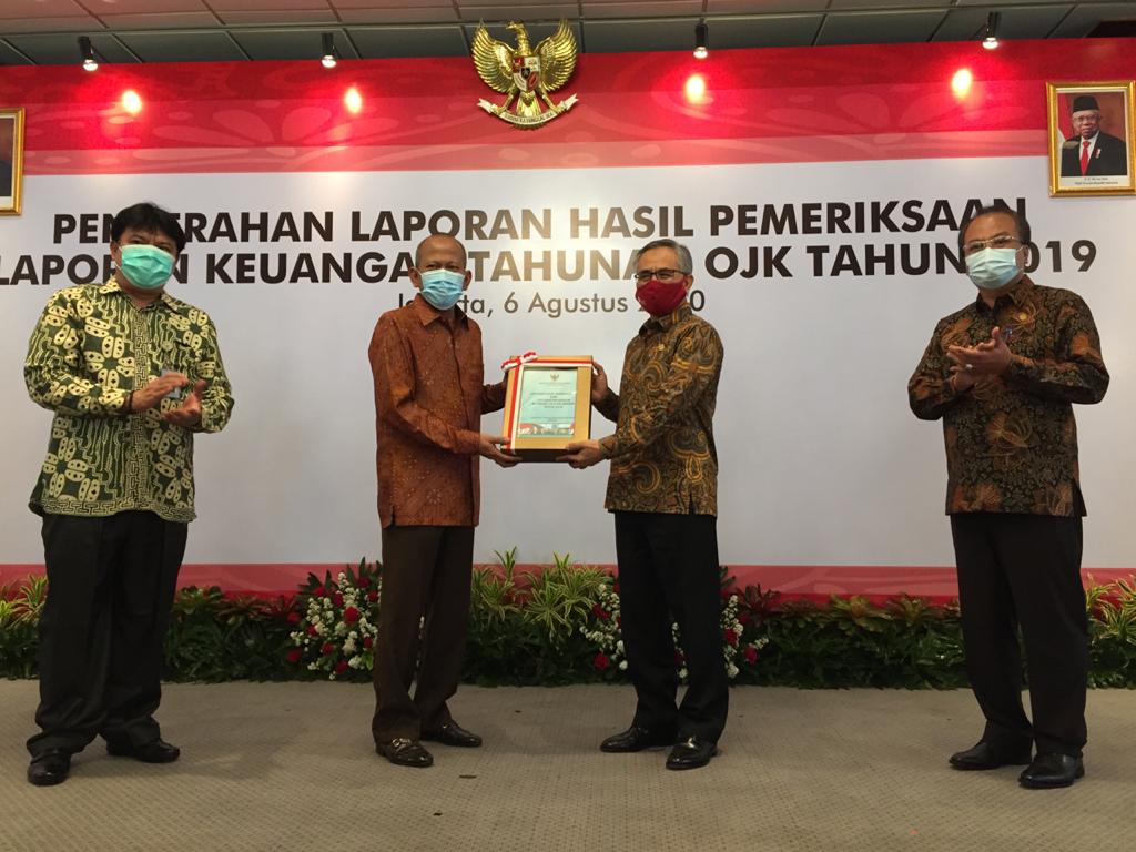 Pertahankan WTP,  OJK Berkomitmen Terapkan Tata Kelola yang Baik Dukung Kebijakan PEN