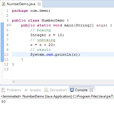 Teach Me How To program: Numbers in Java - integer double byte float uses