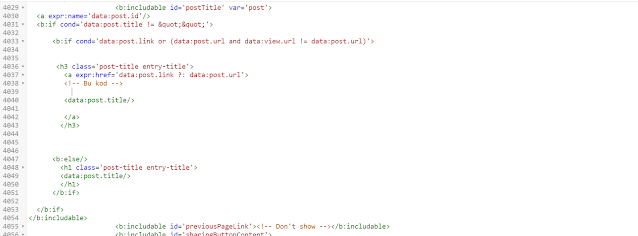 Blogger Devamını Oku Eklentisi