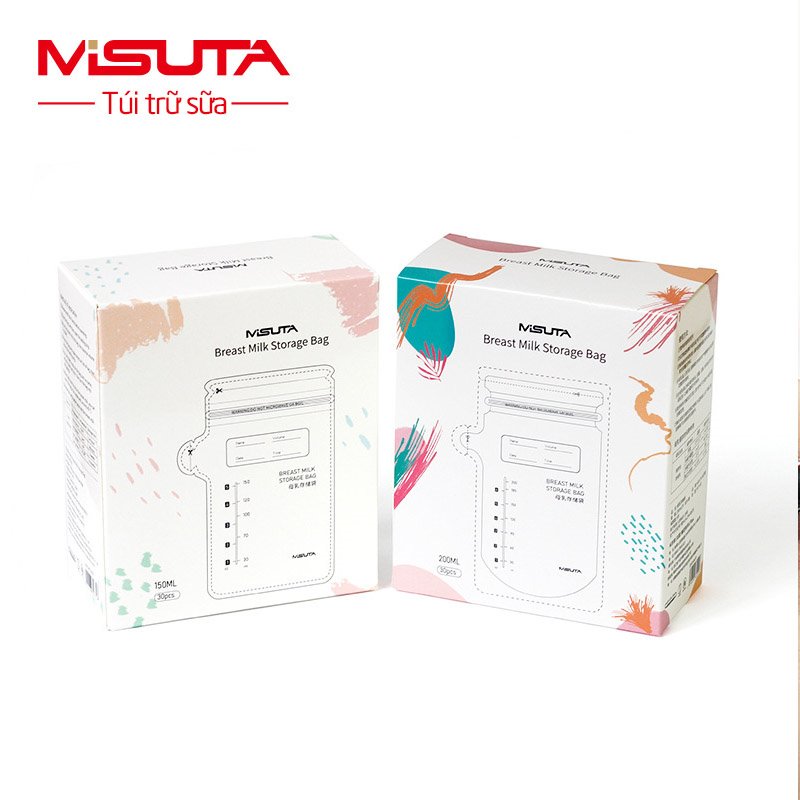 Túi trữ sữa mẹ Misuta hộp 30 túi( 150ml)