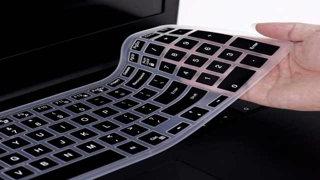 silicone keyboard cover macbook pro rain hologram