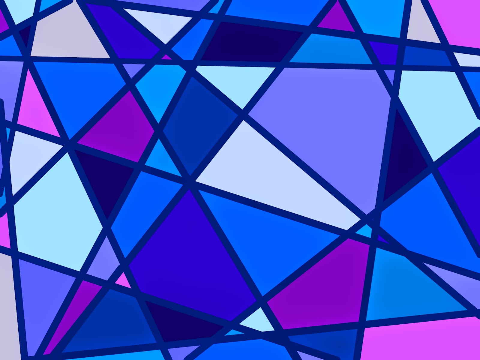 Muster Mosaik blau