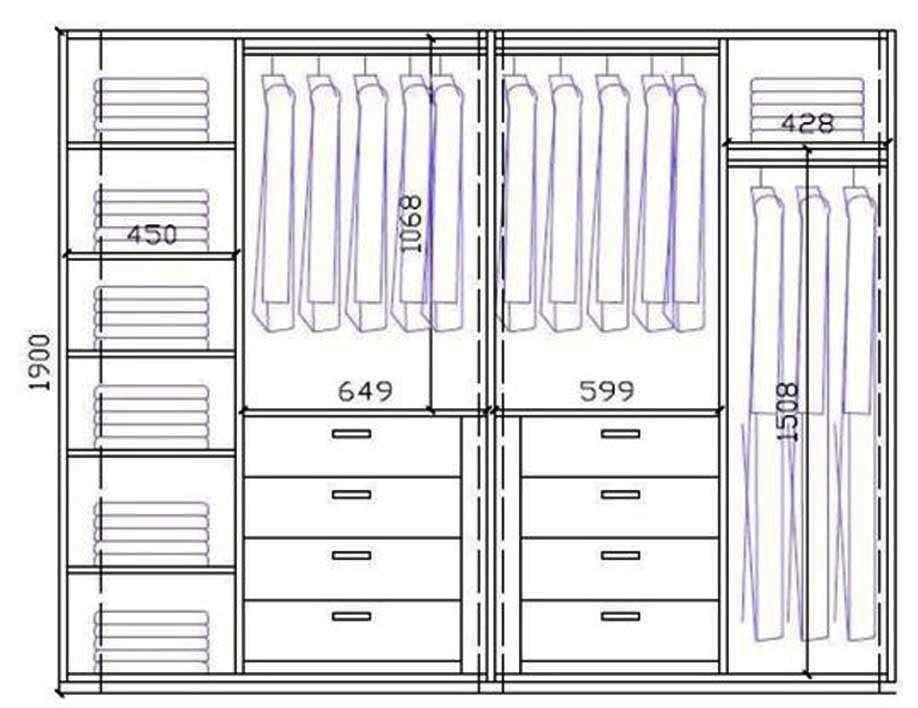 Basics of Building Modular Wardrobe Dimensions