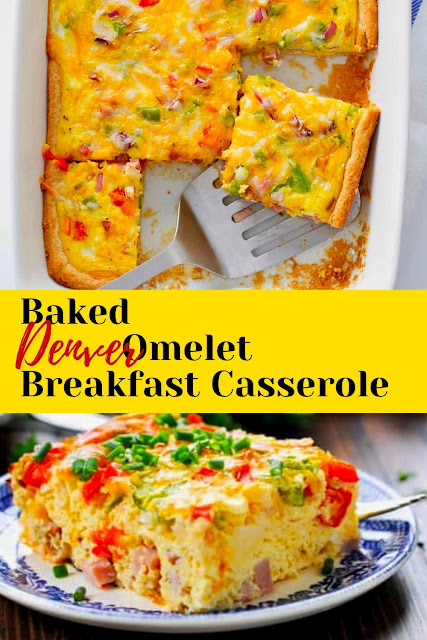 Baked Denver Omelet Breakfast Casserole | New Recipe 3