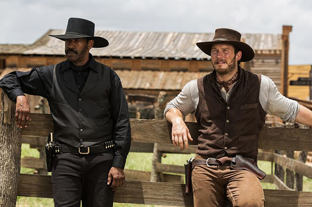 Denzel Washington şi Chris Pratt în remake-ul The Magnificent Seven