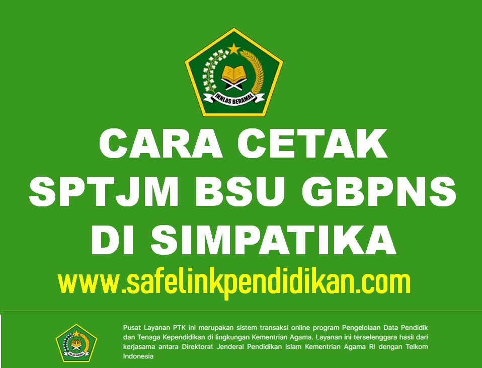 Cara Cetak Surat Keterangan, SPTJM di Simpatika