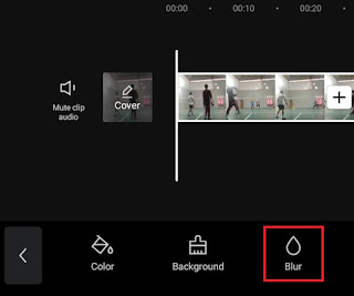 tap blur option tap blur option
