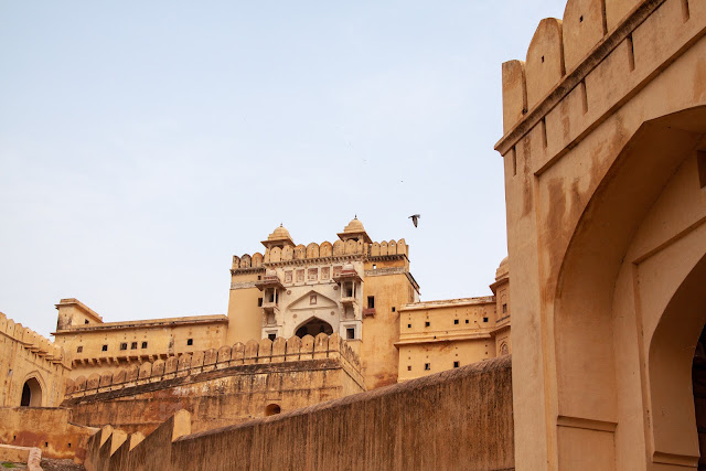 Amer Fort or Amber Fort Jaipur Rajasthan India Royalty Free Stock Images pictures