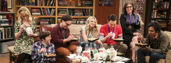 Séries que eu andei assistindo ao longo desse ano.  - The Big Bang Theory