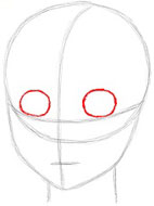 Langkah 5. Cara mudah menggambar tokoh animasi Aang.