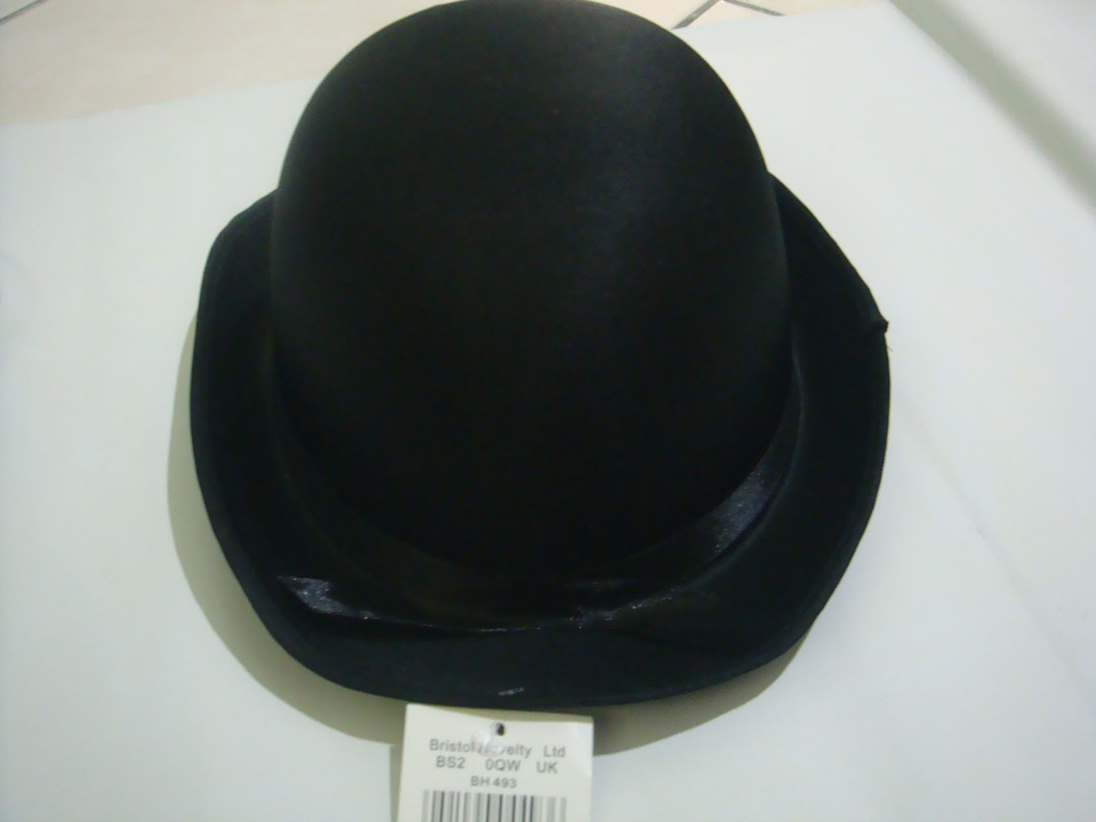 Bowler Black Felt Hat Charley Chaplin main image 1