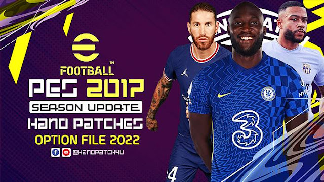 PES 2017  Next Season 2023 Option File V4 - HANO Patches