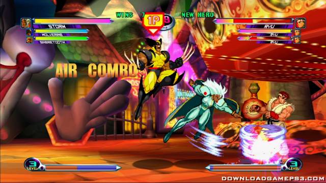 Marvel vs Capcom 2 PSN   Download game PS3 PS4 PS2 RPCS3 PC free - 13