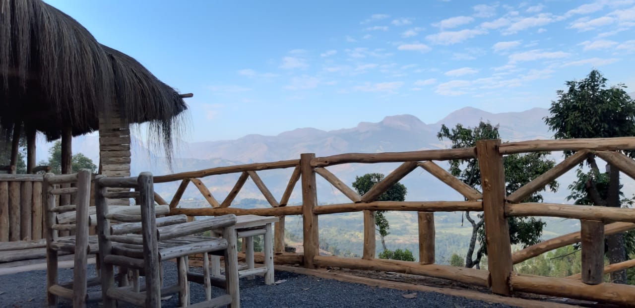 Beautiful Mountain View From Cottages And Resort Premises