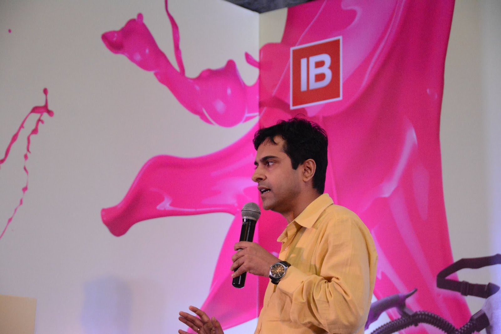 हिंदी मस्तिया Berger Express Painting Indiblogger Kolkata Meet..