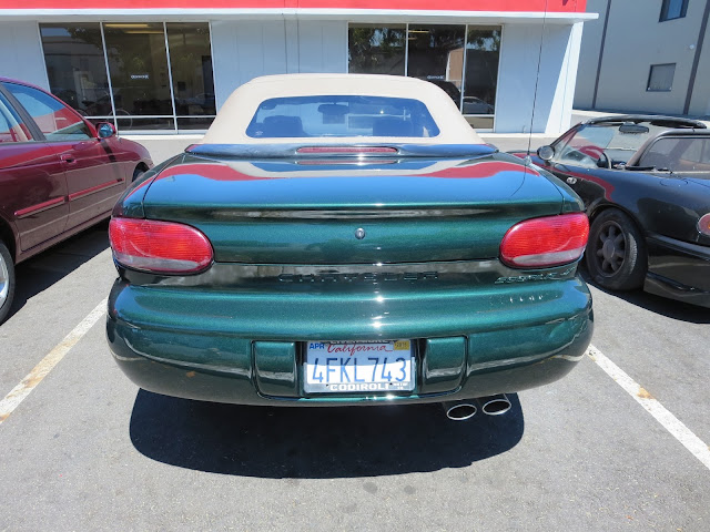 Chrysler Sebring Convertible with new auto paint from Almost Everything Auto Body