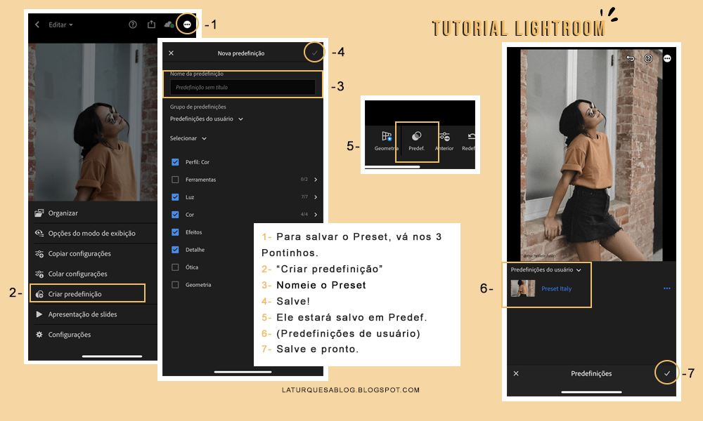 Como usar um Preset no Lightroom para Celular Part 2