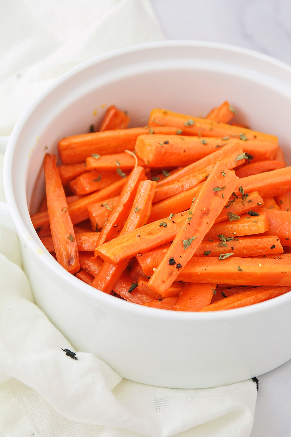Simple Roasted Carrots - The Baker Upstairs