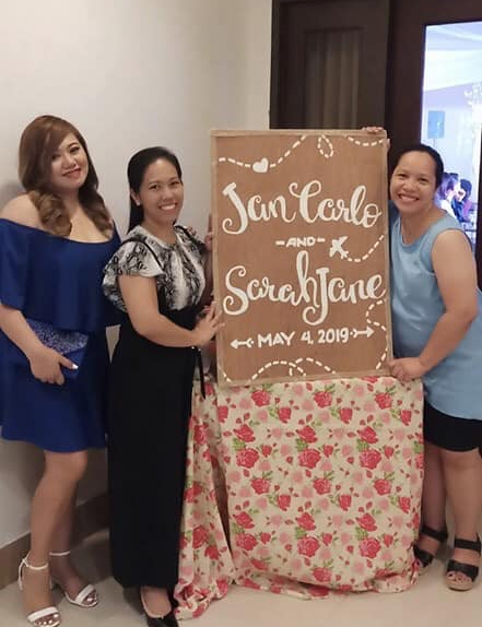DIY Wedding Philippines - Welcome Board