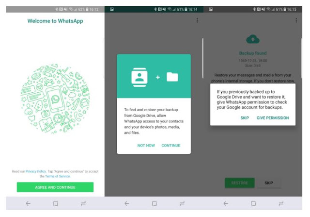 Cara Memulihkan Mesej Whatsapp Melalui Google Drive