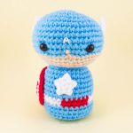 PATRON CAPITAN AMERICA AMIGURUMI 24133