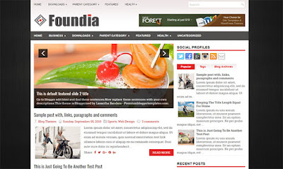 Theme Blogger Foundia