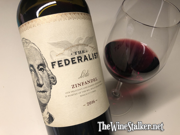 The Federalist Lodi Zinfandel 2016