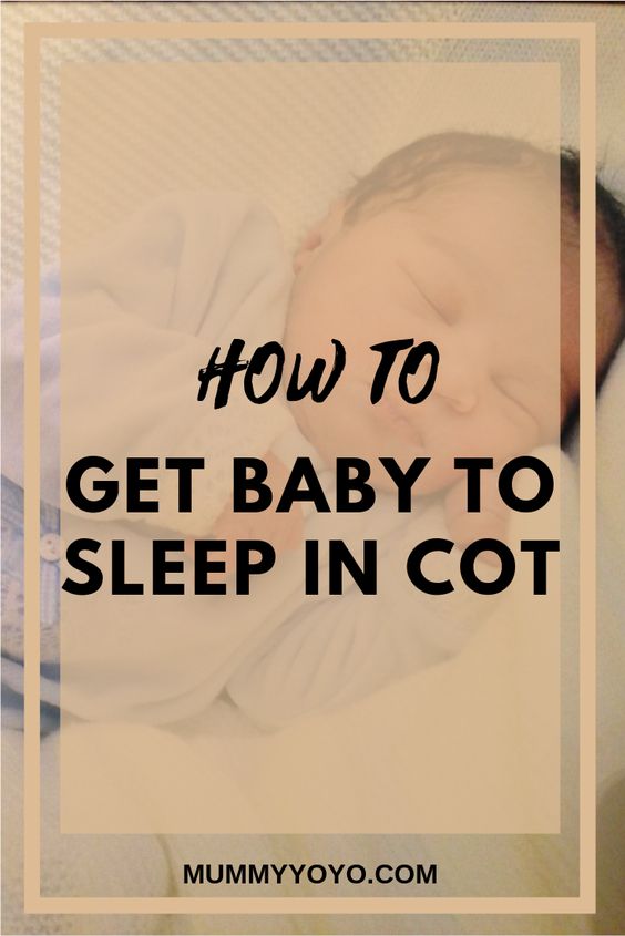Baby Sleep Treatment How to get baby sleep in cot