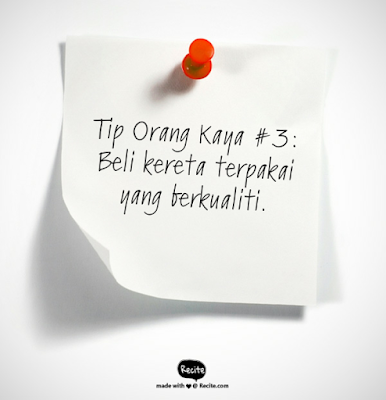 9 Cara Orang Kaya Urus Kewangan Mereka 9 Cara Orang Kaya Urus Kewangan Mereka