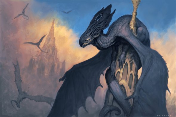 John Tedrick artstation arte ilustrações fantasia monstros dragões