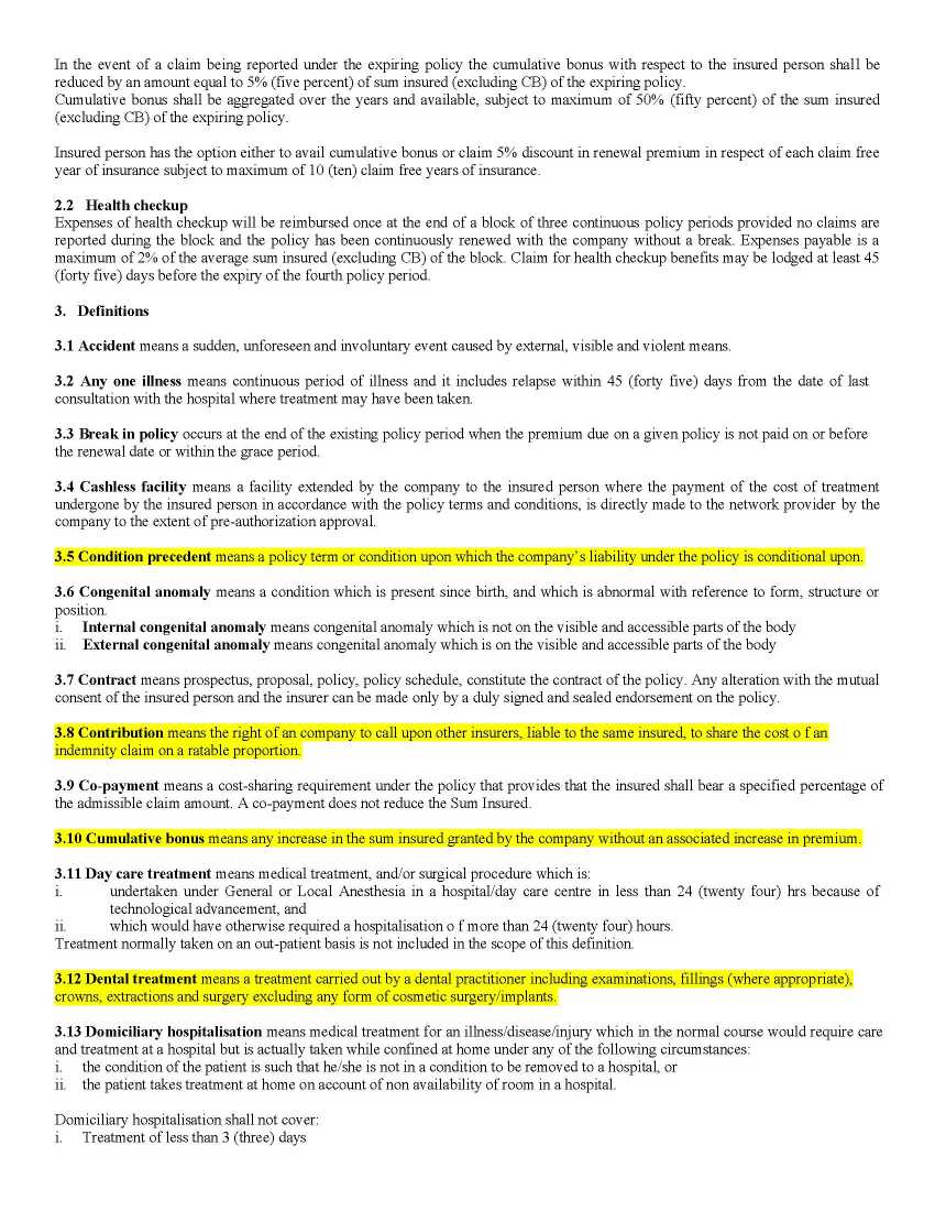 pnb oriental royal mediclaim policy Scribd india