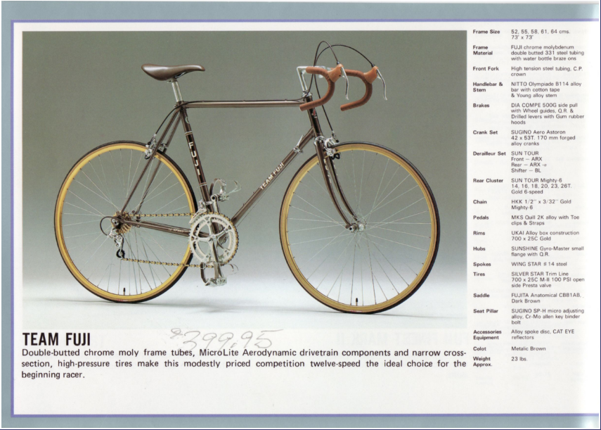 CATALOGUES FUJI FUJI 1982