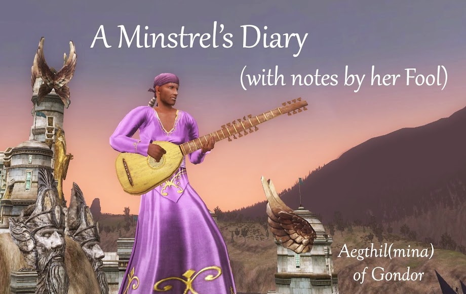 A Minstrel's Diary, with Notes by his Fool.