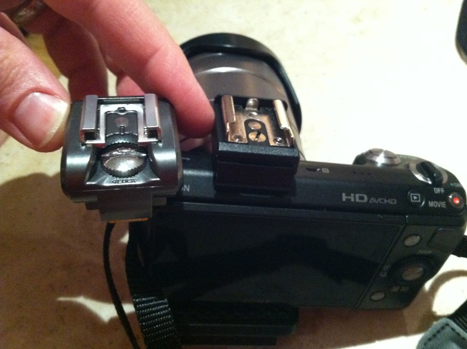 Sony NEX5N User Blog Trying out NEX5N hot shoe adapters JJC MSA10