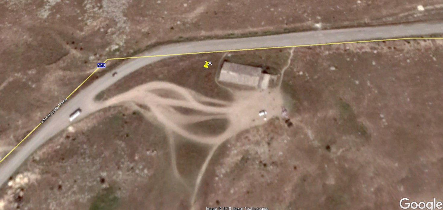 ArqueoLugares Caravansar de ORBELIAN o de SELIM. Paso de Verdenyats