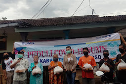 Sinergi Dengan BUMN, Sonny Bagikan Sembako di 23 Kecamatan Bondowoso