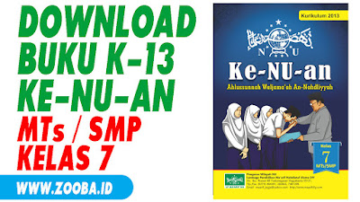 Download Buku Ke-NU-an K13 untuk MTs/SMP Kelas 7